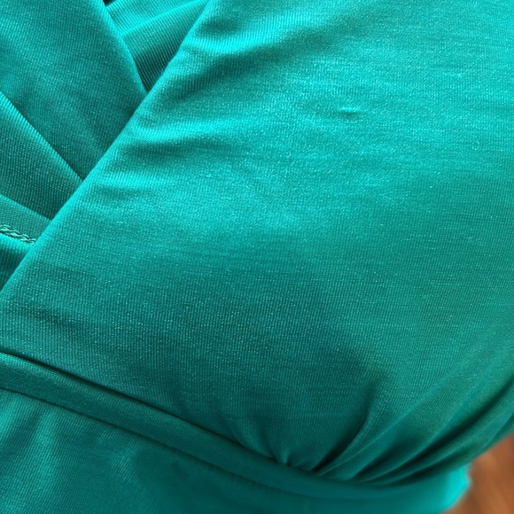 LA BLANCA TEAL TWO PIECE BIKIN SIZE 16 - Picture 12 of 13